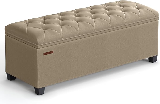 SONGMICS Storage Ottoman Bench, Foot Rest by SONGMICSbySONGMICSHOME