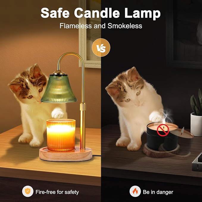 Candle Warmer Lamp, Height Adjustable Candle Warmer - Image 5