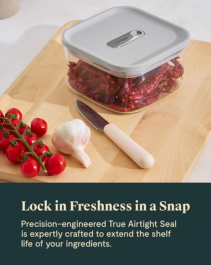 Caraway 1qt Glass Airtight Food Storage Container - Image 5