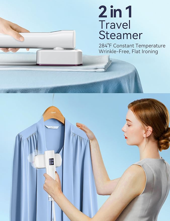 Steamer for Clothes, Sundu Portable Handheld Garment Steamer, 15s Fast Heat-up - Image 5