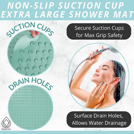 ENKOSI Extra Large Shower Mat Non Slip - Image 2
