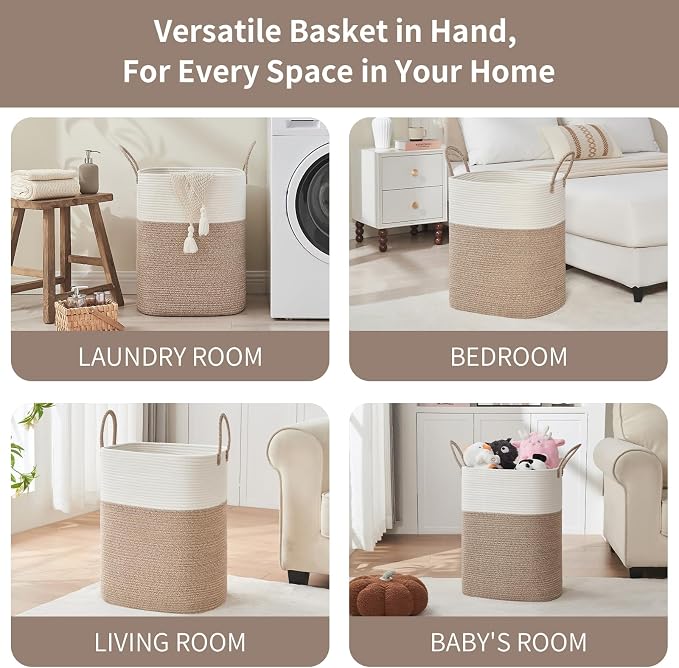 Laundry Basket with Handles - Image 4