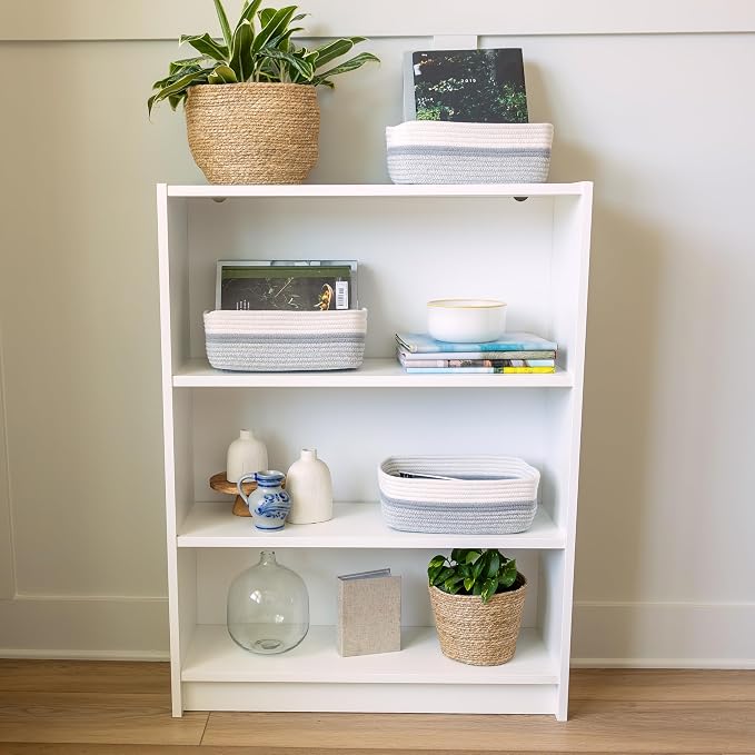 NaturalCozy 11.8"x8"x4.5” Storage Baskets - Image 9