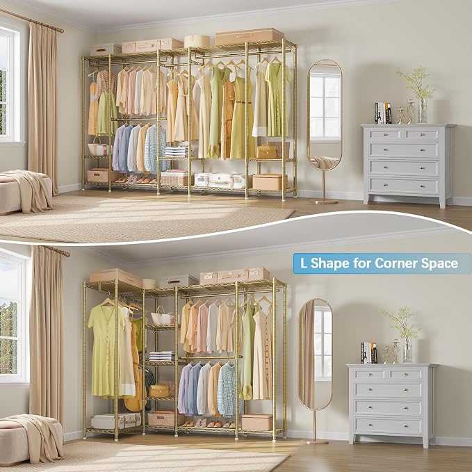 VIPEK V50 Extra Large Portable Closet Rack Bedroom Armoire Freestanding - Image 2
