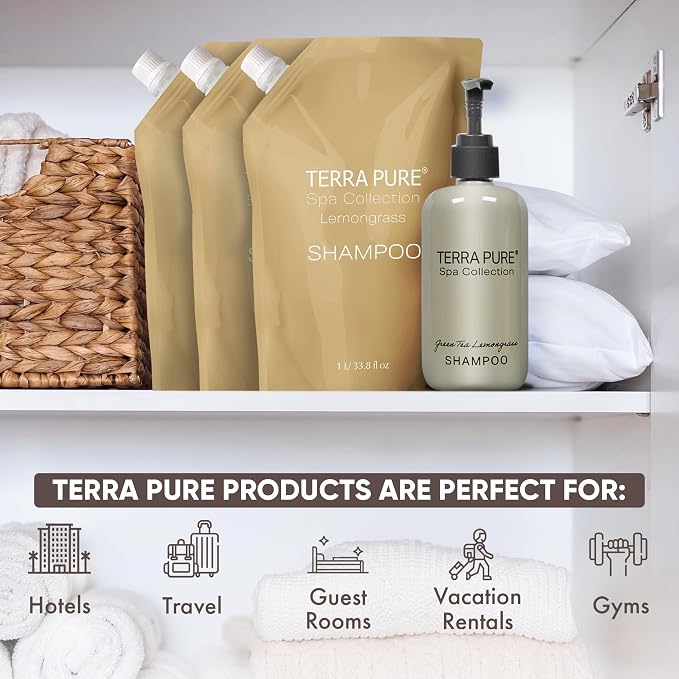 Terra Pure Spa Collection 1 Liter Conditioner Refill Bag - Image 2