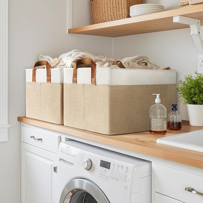 GRANNY SAYS Storage Baskets for Shelves, Closet Organizer Bins, Clothes Storage - Image 4