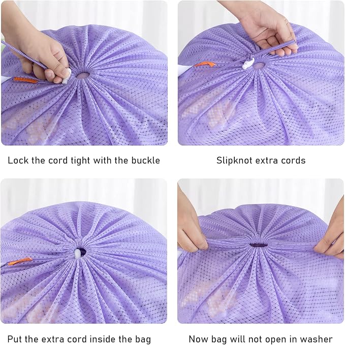 Polecasa Heavy Duty Large Mesh Laundry Bags - Image 6