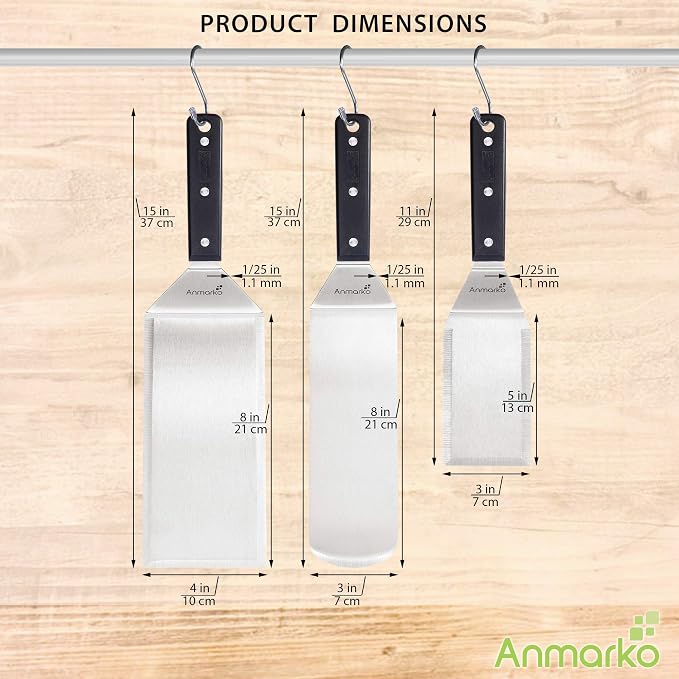 Stainless Steel Spatula Set - Image 6