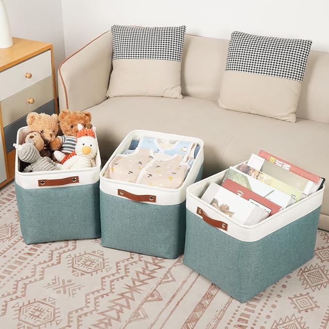 DULLEMELO Large Storage Baskets, Storage Basket - Image 3