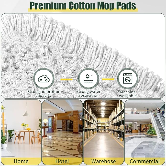 36" Commercial Dust Mop for Floor Cleaning - Image 5
