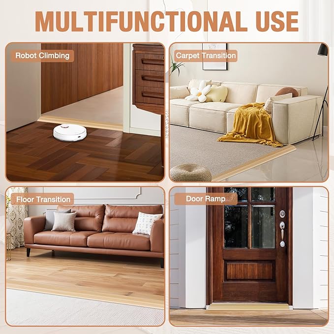 Floor Transition Strip Self Adhesive Vinyl Door Threshold - Image 6