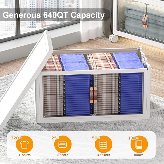 Extra Large Stackable Storage Bins - Image 2