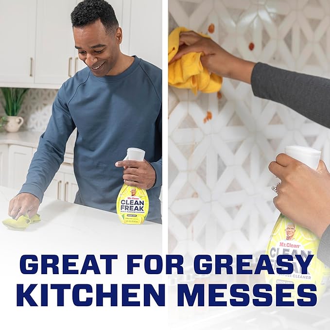 Mr. Clean Clean Freak Multi Surface Cleaning Spray, Deep Cleaning Mist Starter - Image 4