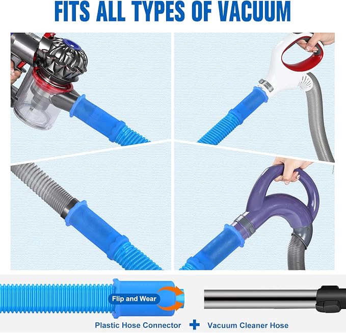 Sealegend Dryer Vent Cleaner Kit Vacuum Hose Attachment Compatible - Image 4