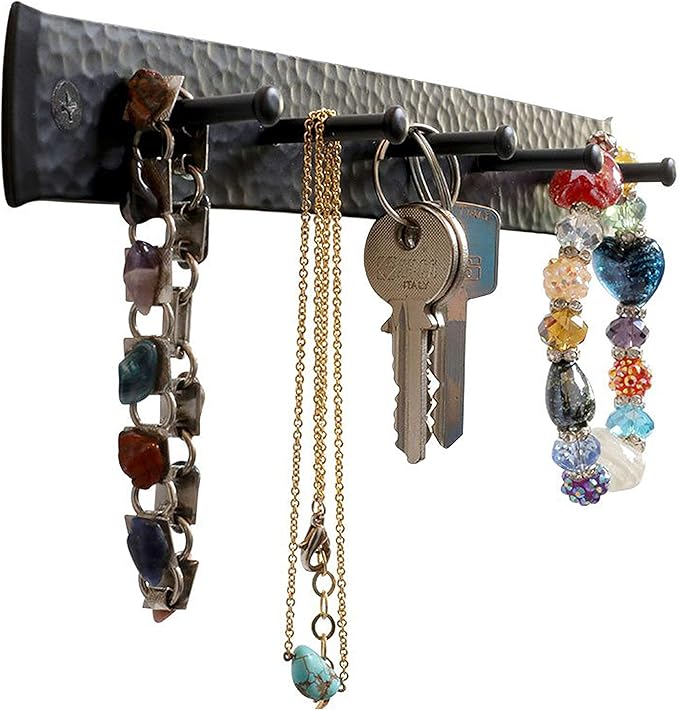 Rustic Wall Hooks for Hanging Accessories, Jewelry Hanger by SturDe
