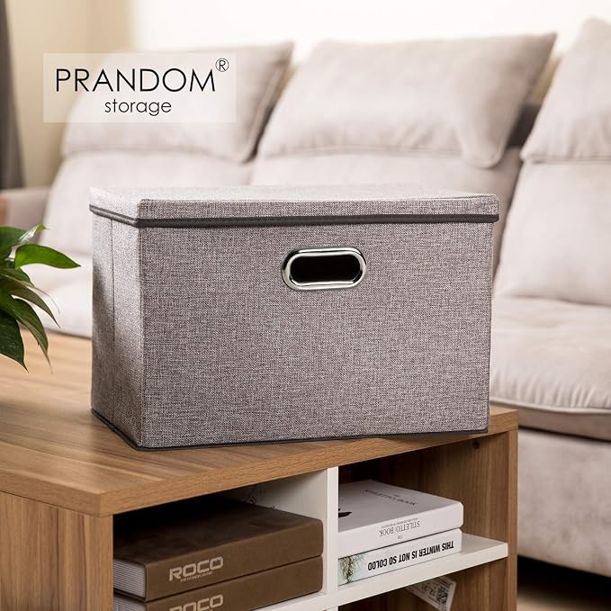 PRANDOM Large Foldable Storage Bin - Image 2