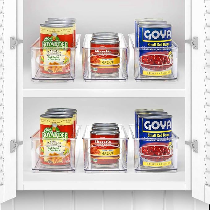Sorbus Stackable Refrigerator Organizer Bins - Image 7