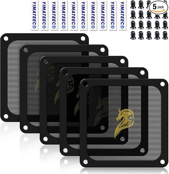 Dust Filter PC 140mm for Computer Cooler Fan/PSU/Routers Computer Fan Filter by YIMATEECO