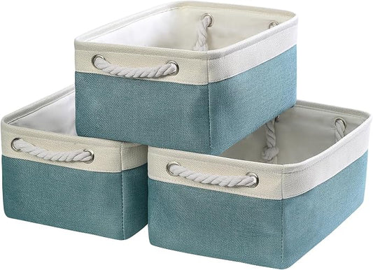 TheWarmHome Fabric Storage Bins Baskets by TheWarmHome