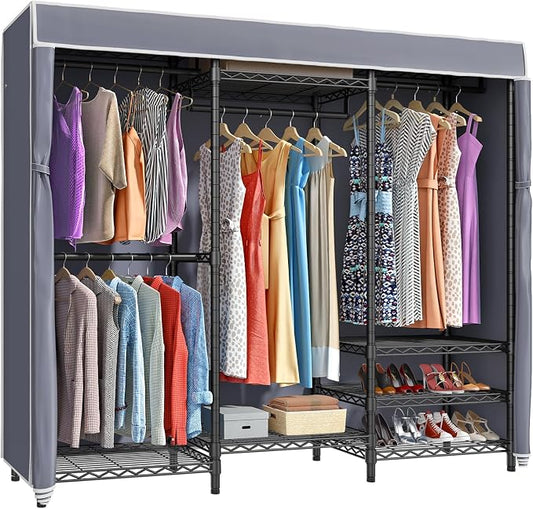 VIPEK V5C Portable Clothes Closet Wardrobe Bedroom Armoires Heavy Duty Covered by VIPEK
