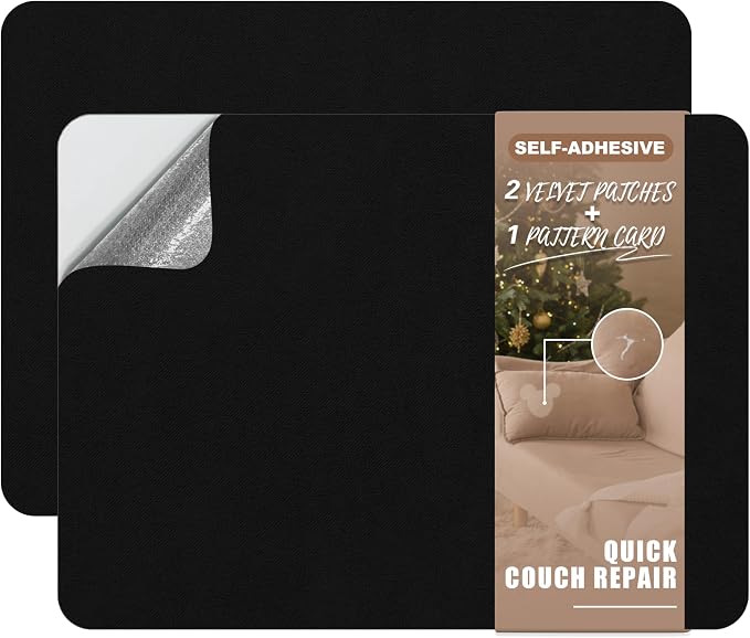 Azobur Fabric Couch Repair Patch 8.3 x 11 inches, Self-Adhesive Fabric Repair by Azobur