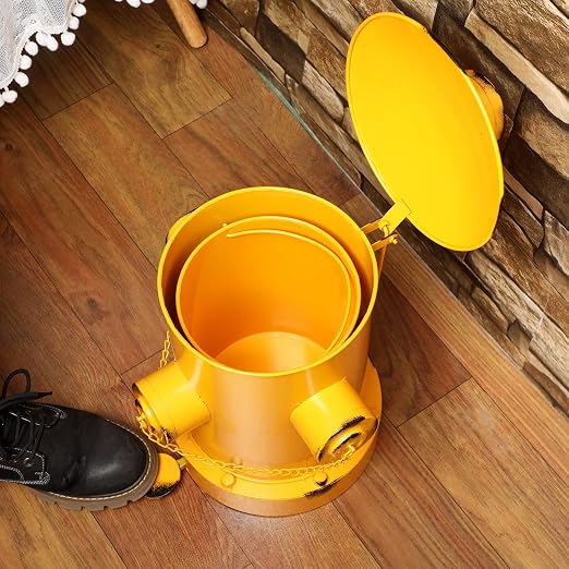 Hoolerry Fire Hydrant Trash Can Retro Creative Garbage Can - Image 5