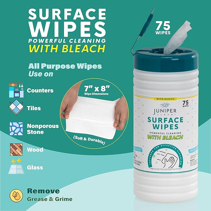 4 Pack Surface Cleaning Wipes - Image 4