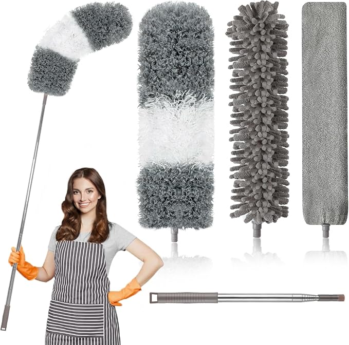 Microfiber Duster, Reusable Bendable Dusters, Washable Lightweight Dusters by Unknown