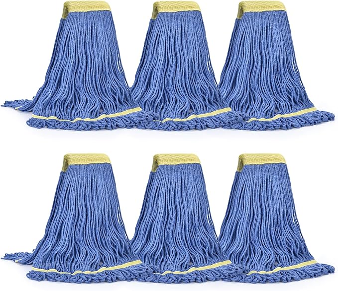 Matthew Cleaning Commercial Mop Head Replacement, 5 Inch Wide Headband by MATTHEWCLEANINGPRODUCTS