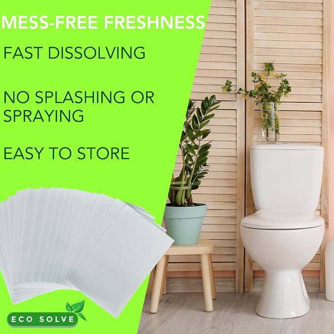 Toilet Bowl Cleaner Strips 60 Count, Unscented Eco-friendly, Septic Safe - Image 6