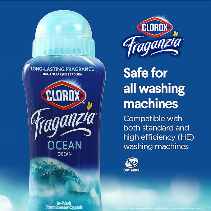 Clorox Fraganzia Laundry Scent Booster Crystals in Ocean Scent - Image 5