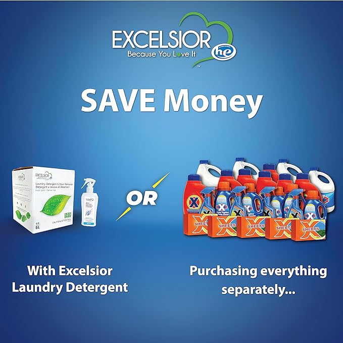 Excelsior HE Concentrated Liquid Laundry Detergent - Image 2