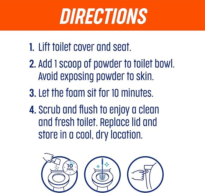 Ty-D-Bol Ultra Foam Toilet Bowl Cleaner - Image 4