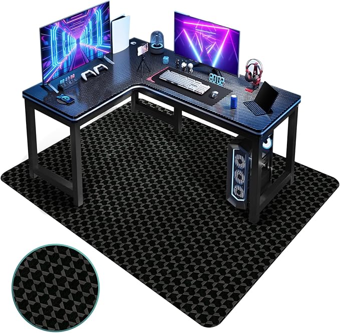 Vicwe Office Chair Mat for Hardwood Floor, Gaming Chair Mat for Hardwood by Vicwe