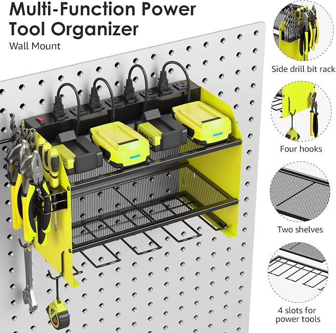 CCCEI Set Power Tool Organizer Wall Mount - Image 5