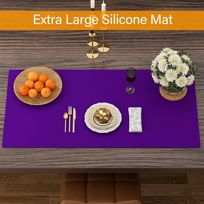 Quality Silicone Table Mat 47x24 Inch - Image 4