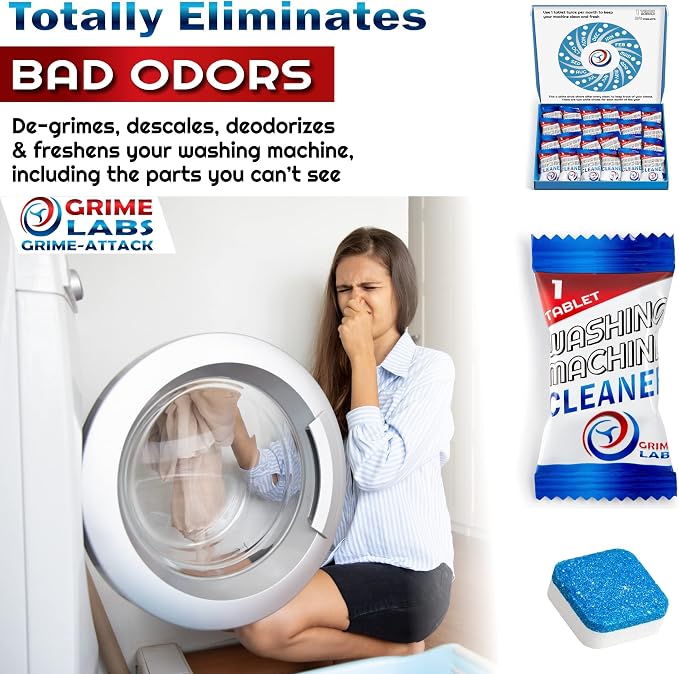 Washing Machine & Dishwasher Cleaner Tablets Bundle – 12-Month Supply | Deep - Image 5