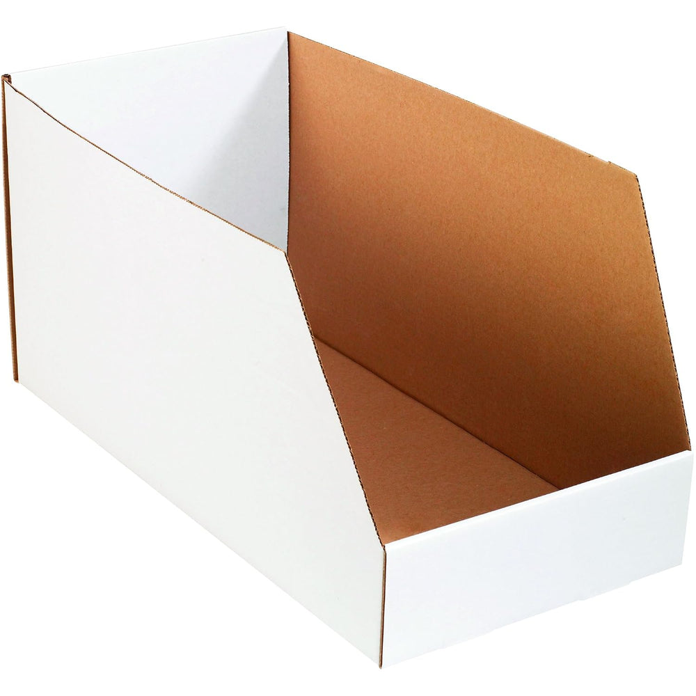BOX USA Jumbo Open Top Bin Boxes 12x24x12 25-Pk Storage & Organization
