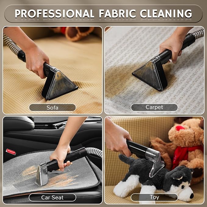 Airthereal S1 Carpet Cleaner Machine, Instant Heating Portable Upholstery Spot - Image 3