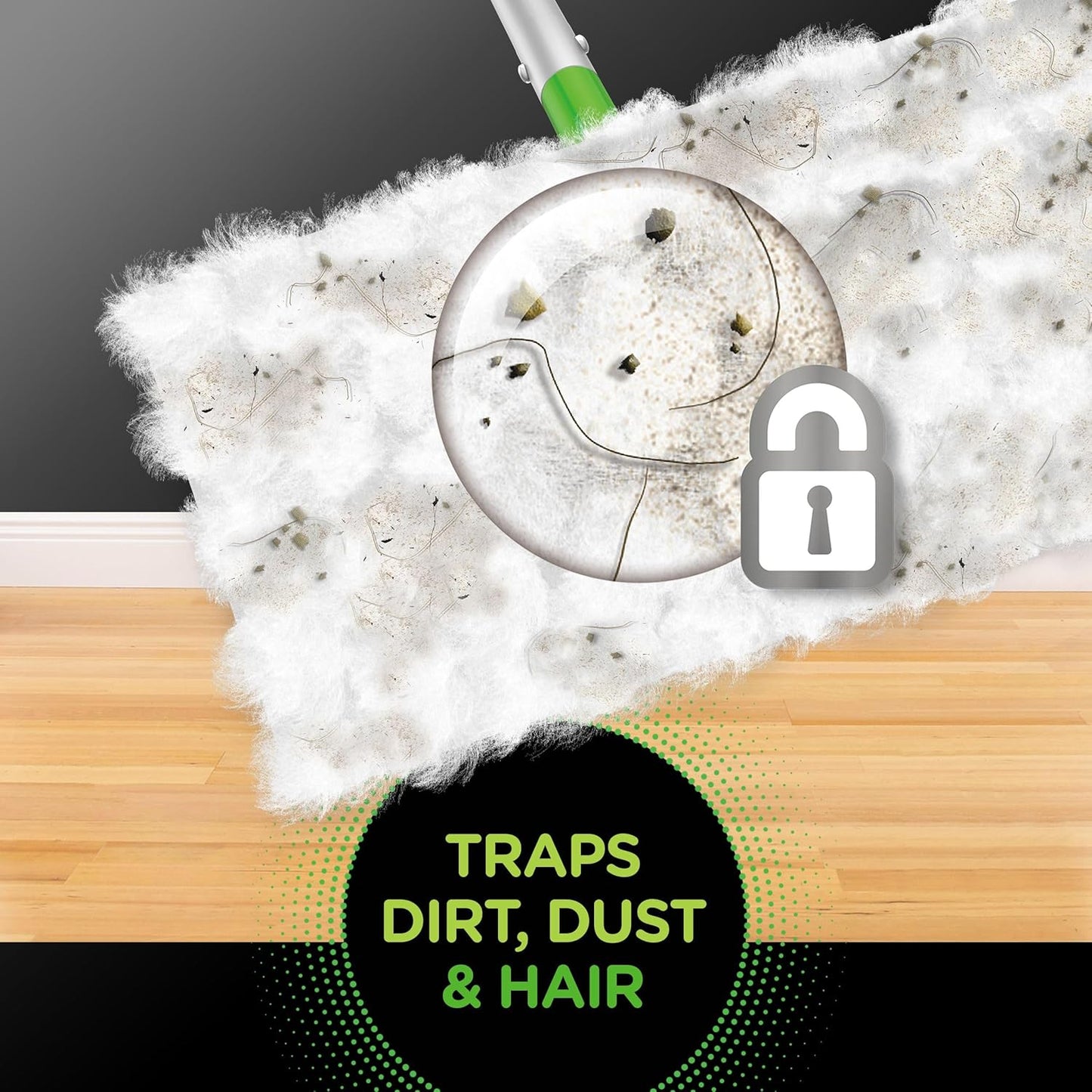Swiffer Sweeper Heavy Duty Dry Multi-Surface Cloth Refills for Floor Sweeping and Cleaning, 20 count (2 Pack)