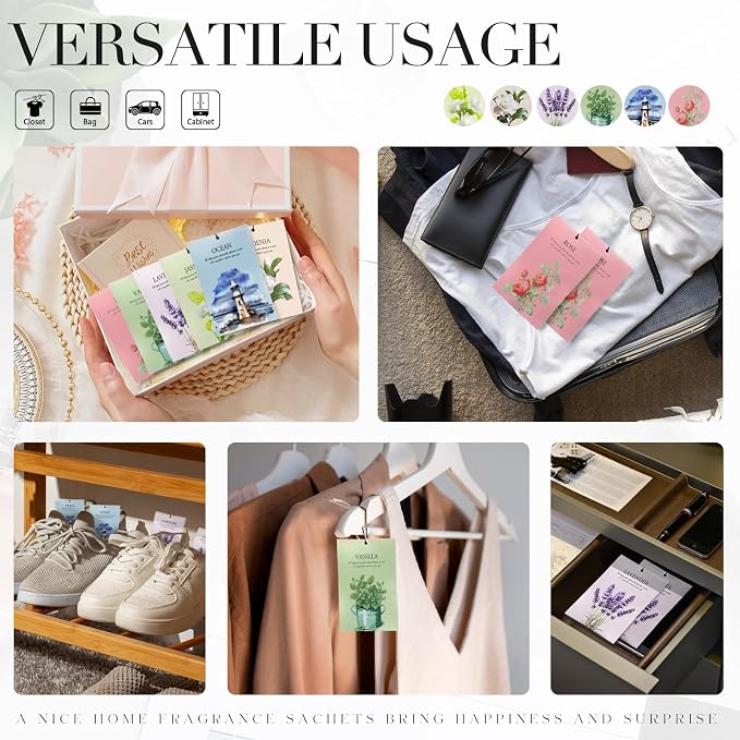 Vanilla Scented Sachet Bags - Image 6