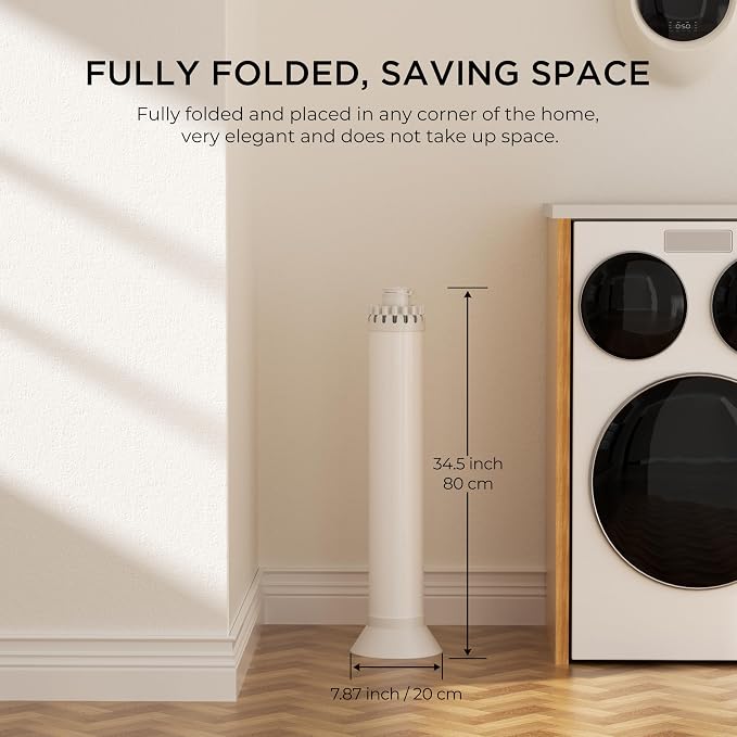 4-Legged Clothes Drying Rack, Portable Dryer Rack - Image 4