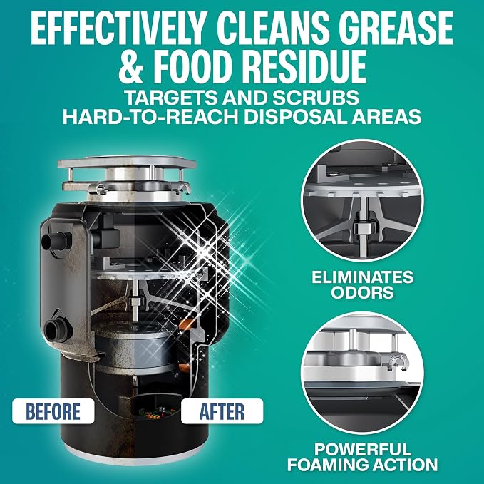 Sudstainables Garbage Disposal Cleaner Tablets 24-Pack - Image 3
