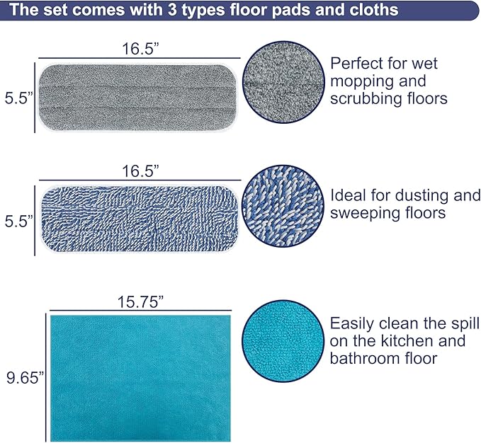 Microfiber Mops for Floor Cleaning - Image 4