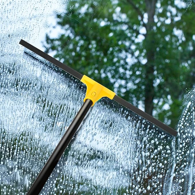 Floor Squeegee for Concrete and Tile Cleaning, Large Heavy Duty Water Scraper - Image 8