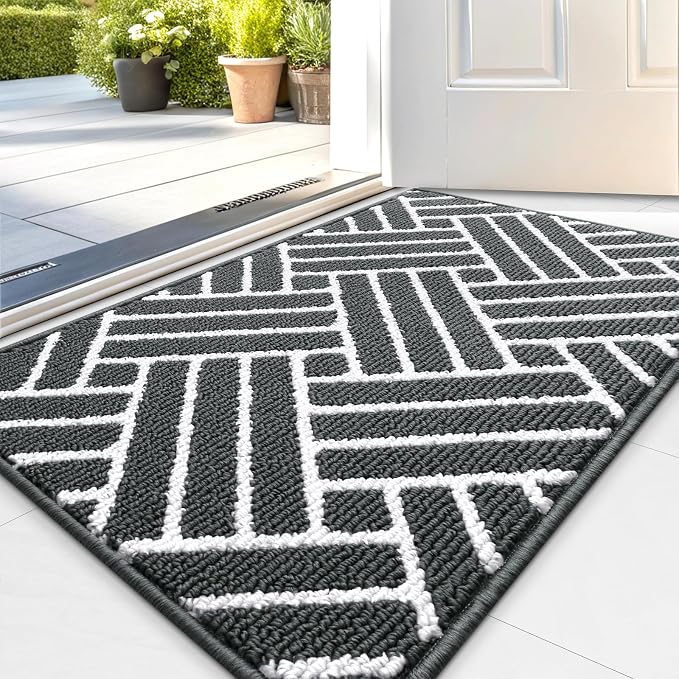 OLANLY Indoor Door Mat, 36x24 Inch, Dirt Resistant and Absorbent, Non-Slip by OLANLY