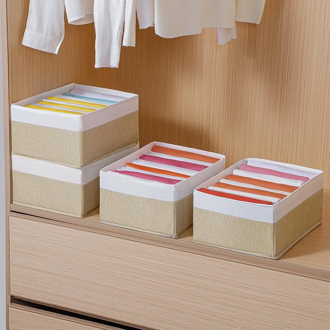 4 Packs T-shirt Drawer Organizers - Image 7