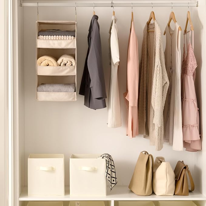GRANNY SAYS 3-Shelf Hanging Closet Organizer, Closet Organizers and Storage - Image 2