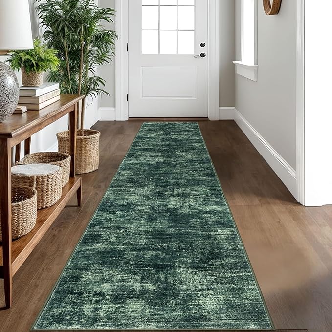 IOHOUZE Abstract Runner Rug 2x10 Ft Washable Runners by iOhouze