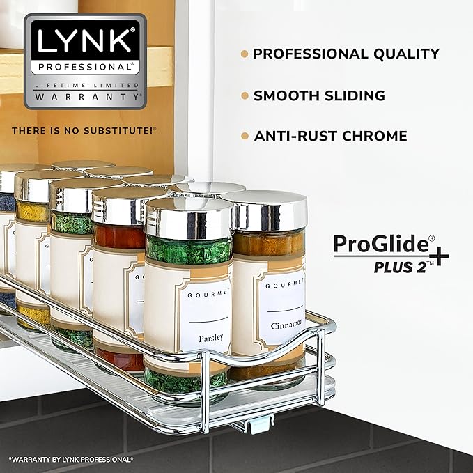 LYNK PROFESSIONAL® Pull Out Spice Rack Organizer - Image 2